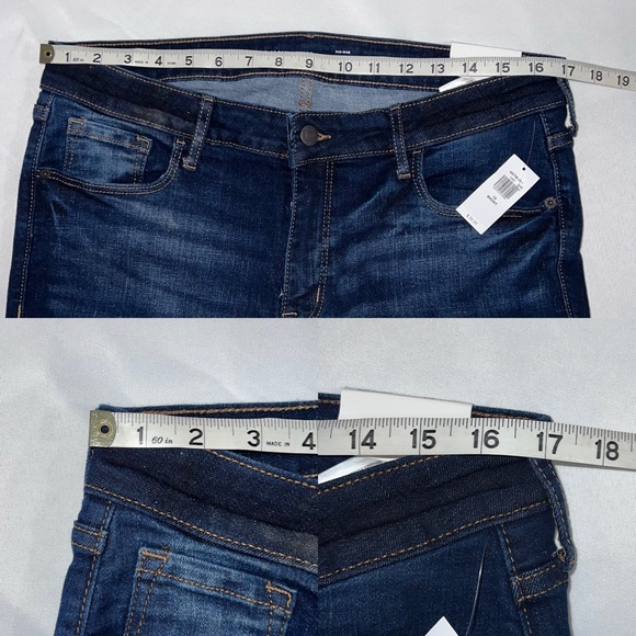 Old Navy Blue Skinny Jeans Classic Denim - Picture 10 of 11